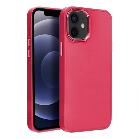 Kryt FRAME na Apple iPhone 12 mini Elegantní  Purpurový