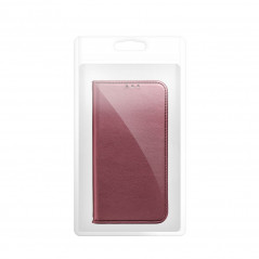 Peněženkové pouzdro Smart Magneto book na Motorola Edge 30 Fusion 5G Bordový