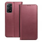 Peněženkové pouzdro Smart Magneto book na Motorola Edge 30 Bordový