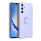 Kryt Silicone ring na Samsung Galaxy A34 Fialový (Violet)