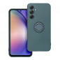 Kryt Silicone ring na Samsung Galaxy A54 Zelený