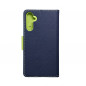 Peněženkové pouzdro Fancy Book na Samsung Galaxy A34 Námořnická modrá / Limetkovo zelený