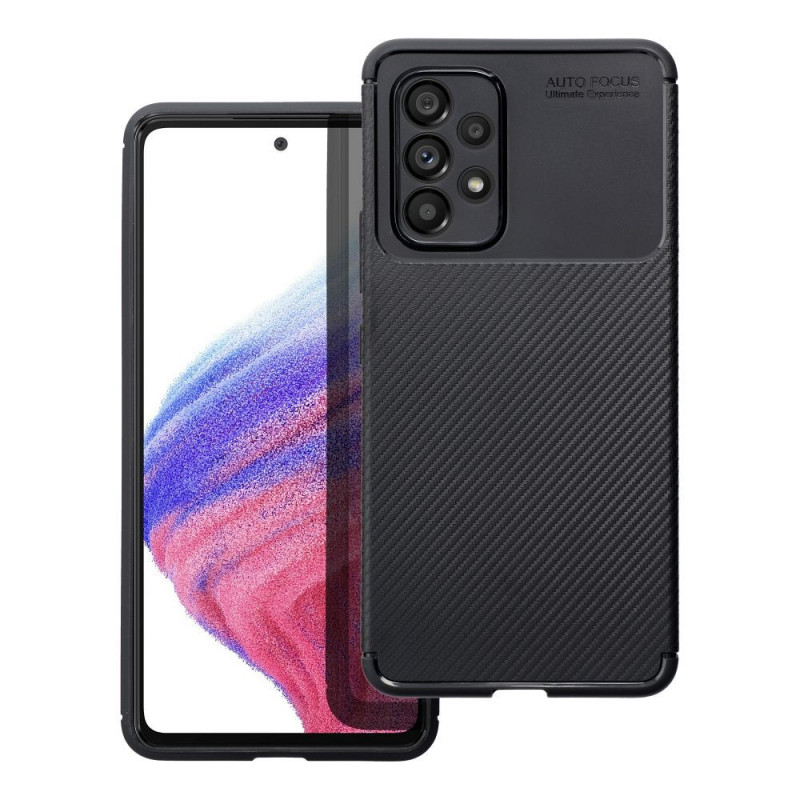 Kryt CARBON PREMIUM na Samsung Galaxy A14 5G Elegantní  Černý