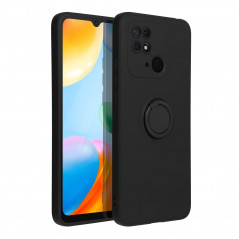 Kryt Silicone ring na XIAOMI Redmi 10C Černý