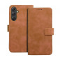 Peněženkové pouzdro TENDER Book na Samsung Galaxy A54 Hnědý