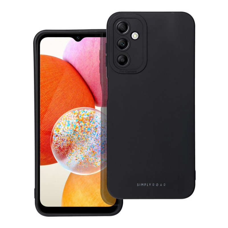 Kryt Roar Luna na Samsung Galaxy A14 5G Jednobarevný, Stylový, Estetický doplněk  Černý