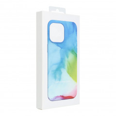 Kryt Leather Mag Cover na Apple iPhone 13 Pro Max Elegantní  MagSAFE  Barevná skvrna