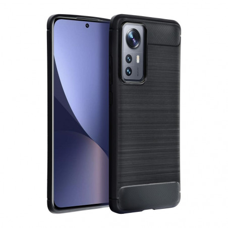Kryt Carbon na XIAOMI 12T Pro Elegantní  Černý