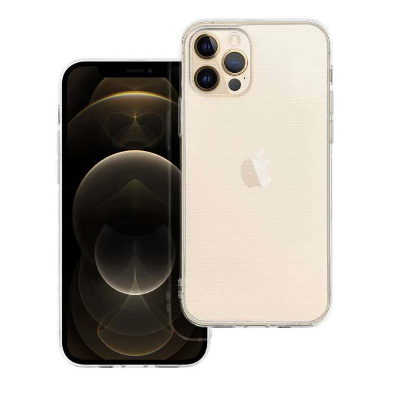 Kryt CLEAR 2mm na Apple iPhone 12 Pro Průhledný