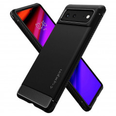 Kryt Spigen Armor na Google Pixel 6 Uhlíkové vlákno, Elegantní  Černý