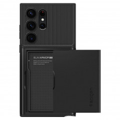 Kryt Spigen Slim Armor CS na Samsung Galaxy S23 Ultra 5G Černý