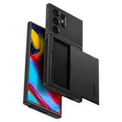 Kryt Spigen Slim Armor CS na Samsung Galaxy S23 Ultra 5G Černý