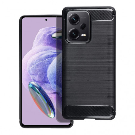 Kryt Carbon na XIAOMI Redmi Note 12 Pro Plus 5G Elegantní  Černý