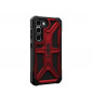 Kryt Urban Armor Gear Monarch na Samsung Galaxy S23 5G Prémiové pouzdro  MagSAFE  Karmínový