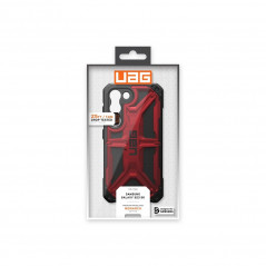 Kryt Urban Armor Gear Monarch na Samsung Galaxy S23 5G Prémiové pouzdro  MagSAFE  Karmínový