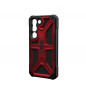 Kryt Urban Armor Gear Monarch na Samsung Galaxy S23 5G Prémiové pouzdro  MagSAFE  Karmínový