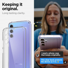 Kryt Spigen Ultra Hybrid na Samsung Galaxy A34 Křišťálově čistý  Průhledný