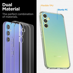 Kryt Spigen Ultra Hybrid na Samsung Galaxy A34 Křišťálově čistý  Průhledný