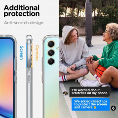 Kryt Spigen Ultra Hybrid na Samsung Galaxy A34 Křišťálově čistý  Průhledný