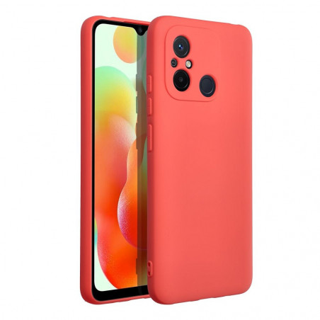 Kryt Silicone na XIAOMI Redmi 12C Elegantní  Broskvový
