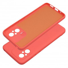 Kryt Silicone na XIAOMI Redmi 12C Elegantní  Broskvový