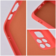 Kryt Silicone na XIAOMI Redmi 12C Elegantní  Broskvový
