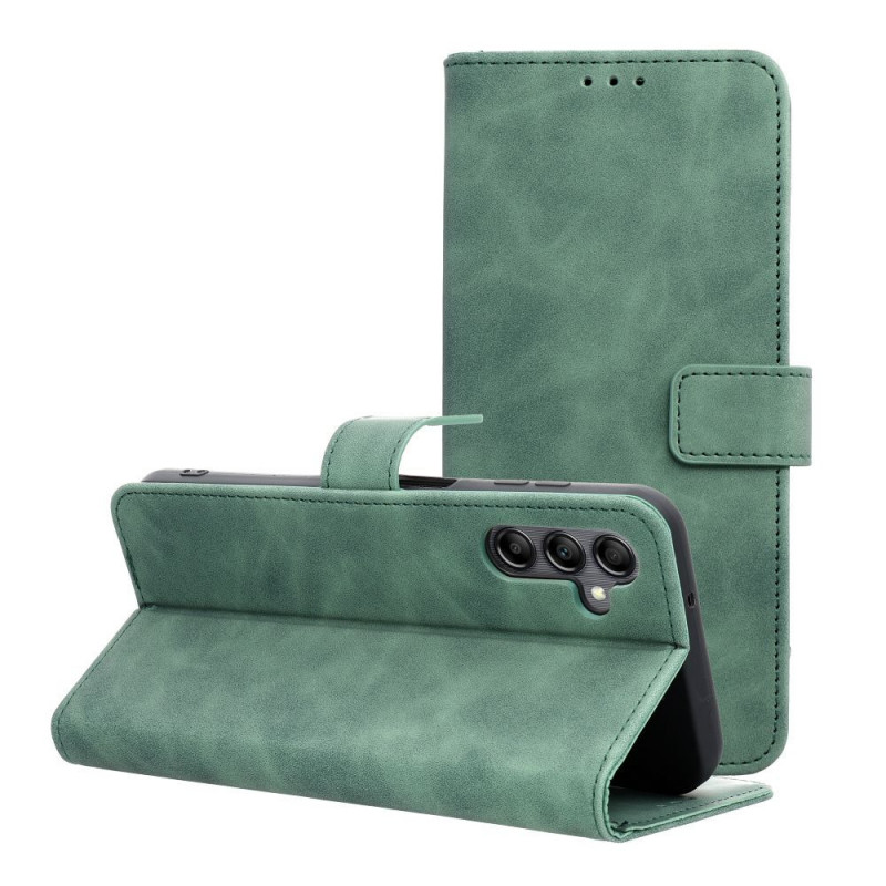 Peněženkové pouzdro TENDER Book na Samsung Galaxy A14 5G Zelený