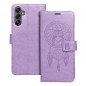Peněženkové pouzdro MEZZO Book na Samsung Galaxy A14 5G Lapač snů  Fialový (Purple)