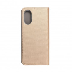 Peněženkové pouzdro Smart Case Book na Oppo A17 Zlatý