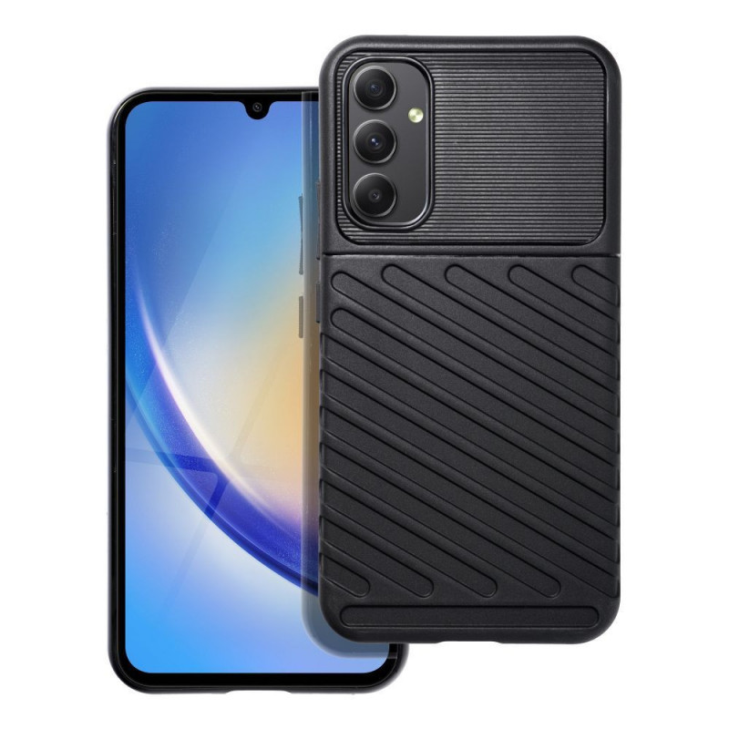 Kryt THUNDER na Samsung Galaxy A34 Černý