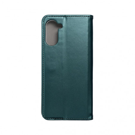 Peněženkové pouzdro Smart Magneto book na realme 10 Tmavě zelený