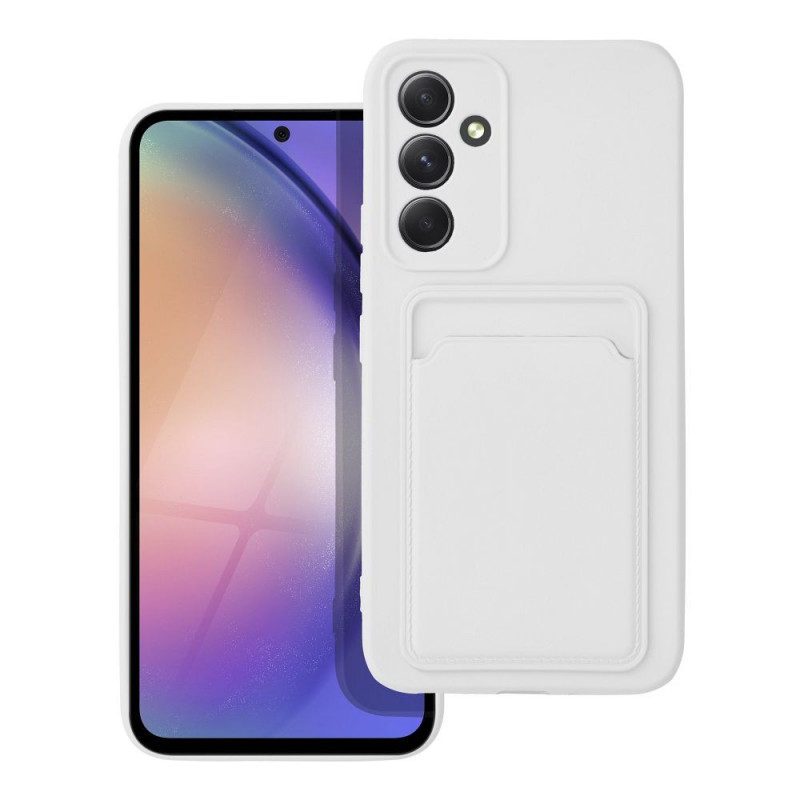 Kryt Card na Samsung Galaxy A54 Bílý