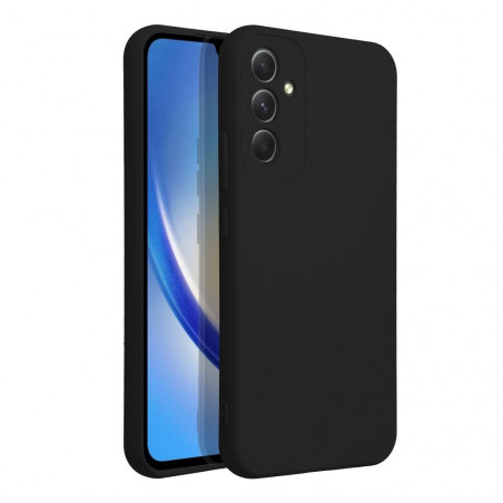 Kryt Silicone na Samsung Galaxy A34 Elegantní  Černý