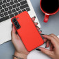 Kryt Silicone na Samsung Galaxy A34 Elegantní  Broskvový