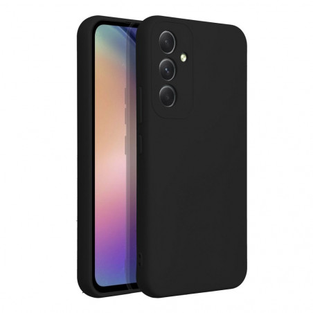 Kryt Silicone na Samsung Galaxy A54 Elegantní  Černý