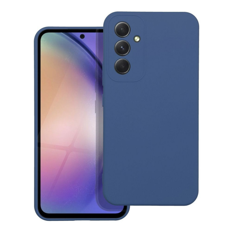 Kryt Silicone na Samsung Galaxy A54 Elegantní  Modrý