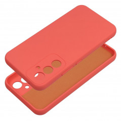 Kryt Silicone na Samsung Galaxy A54 Elegantní  Broskvový
