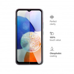 Tvrzené sklo  Blue Star 9H na Samsung Galaxy A14 5G Průhledný 