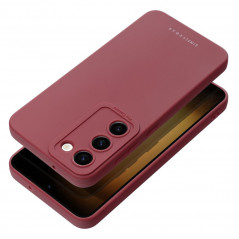 Kryt Roar Luna na Samsung Galaxy S23 5G Jednobarevný, Stylový, Estetický doplněk  Červený