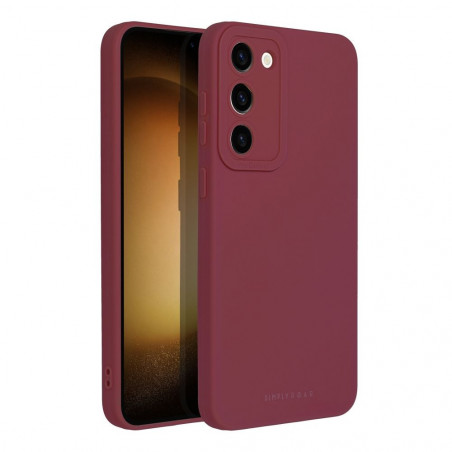 Kryt Roar Luna na Samsung Galaxy S23 Plus 5G Jednobarevný, Stylový, Estetický doplněk  Červený