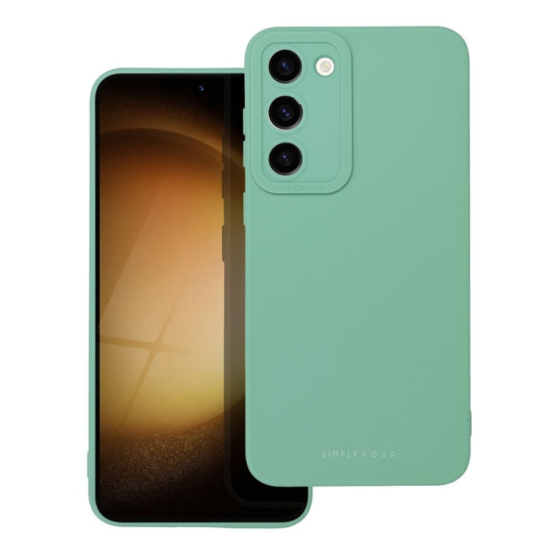 Kryt Roar Luna na Samsung Galaxy S23 Plus 5G Jednobarevný, Stylový, Estetický doplněk  Zelený