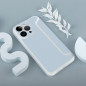 Peněženkové pouzdro Piano Book na Apple iPhone 11 Světle modrý