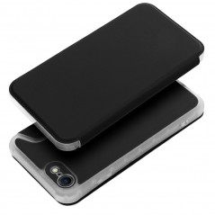Peněženkové pouzdro Piano Book na Apple iPhone SE 2020 Černý