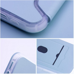 Peněženkové pouzdro Piano Book na Apple iPhone 14 Pro Max Světle modrý