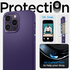 Tvrzený kryt Spigen Armor na Apple iPhone 14 Pro Max Černý