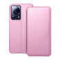 Peněženkové pouzdro Dual Pocket book na XIAOMI 13 Lite Světle růžový 