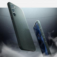 Kryt Spigen  Liquid Air na Samsung Galaxy S23 5G Temně zelená