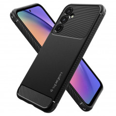Kryt Spigen Armor na Samsung Galaxy A54 Uhlíkové vlákno, Elegantní  Černý