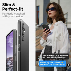 Kryt Spigen Thin Fit na Samsung Galaxy A54 Černý
