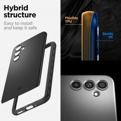 Kryt Spigen Thin Fit na Samsung Galaxy A54 Černý
